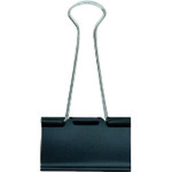 CP101 197-0657  35440)ダブルクリップ  51型 黒 10個