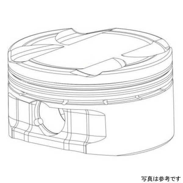 CP ピストン/Ring マツダ DISI MZR 2.3L -ボア(88mm)-Size (+0.55mm) -Compression Ratio (9.0:1) シングル