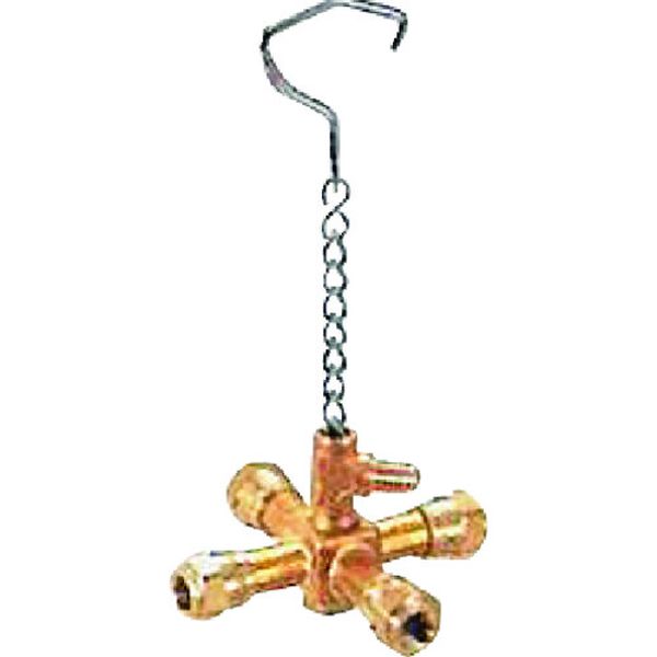 CPTJ4F 157-3986  HFC134a用4缶ジョイント