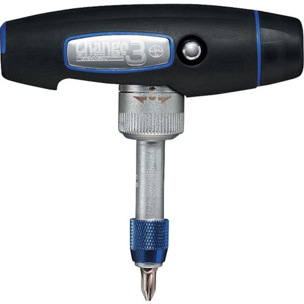 CR304590B  BEST 3WAYラチェットドライバー チェンジスリー 青