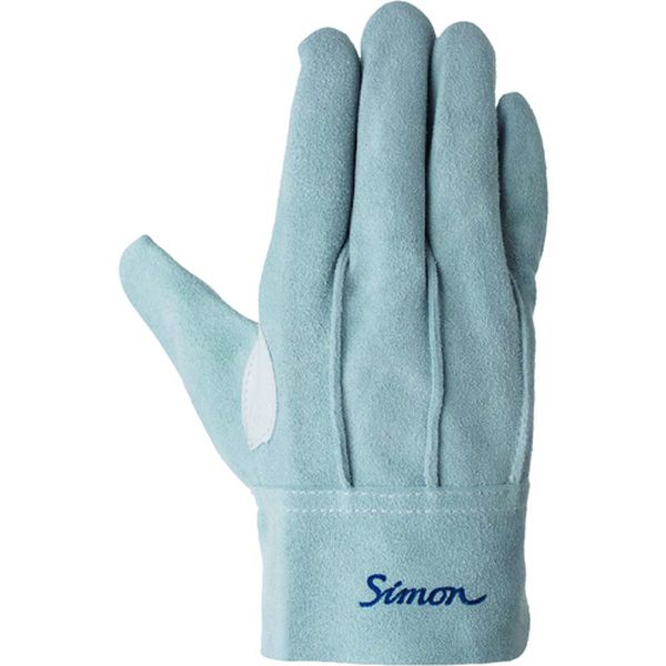 牛床革背縫い手袋 鳶技  M