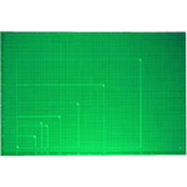 CSA1 197-2228  48587)カッターマット A1 GR  緑