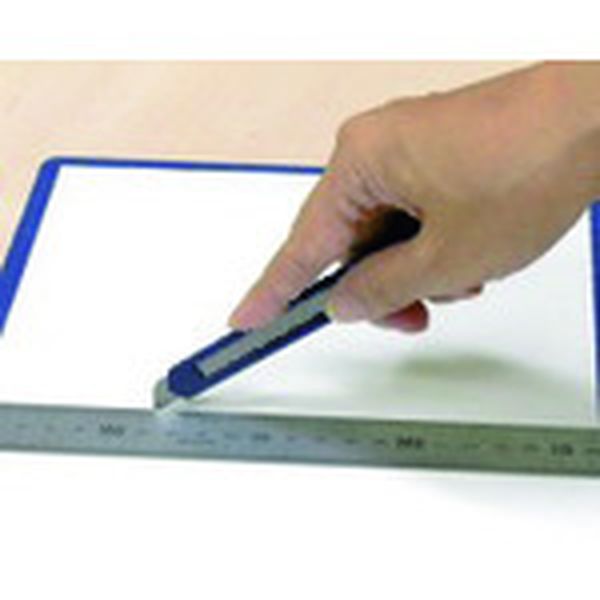 CU103NV 195-8117  35323)カッターナイフ S  ネイビー