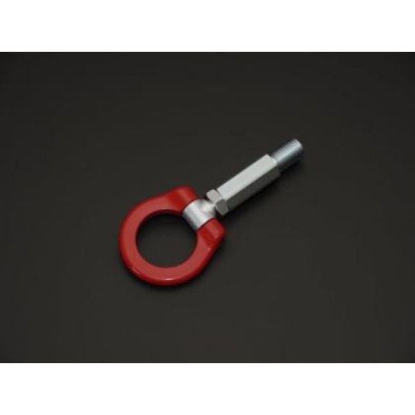 Cusco Steel Folding Swivel Joint Tow Hook - Red - Front & Rear for Mazda MX-5, RX-8