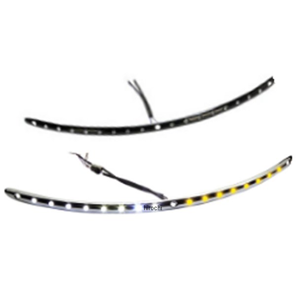 ウインドシールド LEDトリム 96年-13年 FLHT