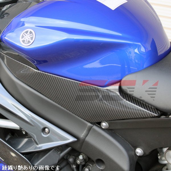 タンクサイドカバー 左右セット 06年-16年 YZF-R6