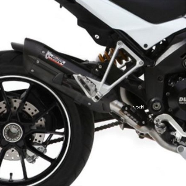 スリップオンマフラー SUONO 10年-14年 ドゥカティ ムルティストラーダ1200 ブラックステンレス