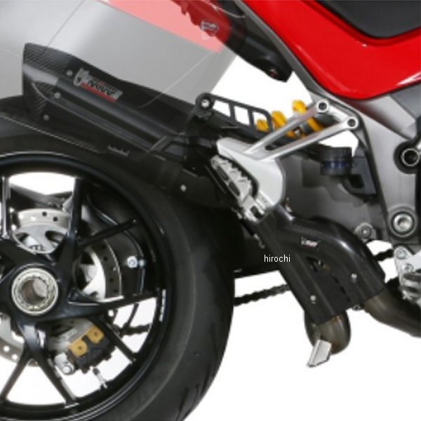 スリップオンマフラー SUONO 18年-20年 ドゥカティ ムルティストラーダ1260 ブラックステンレス