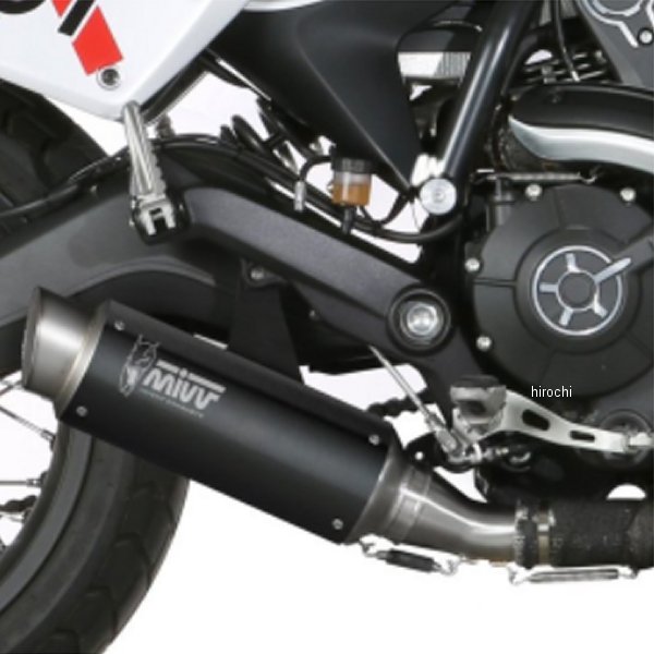 スリップオンマフラー触媒あり PRO 15年-20年 フルスロットル スクランブラー800 スリップオンマフラー ブラックステン