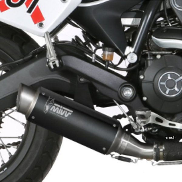 スリップオンマフラー GP PRO 17年-20年 ドゥカティ スクランブラー800 カフェレーサー ブラックステン