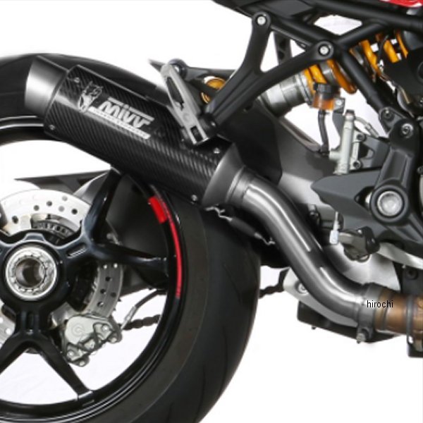 スリップオンマフラー 触媒あり GP PRO 17年-21年 ドゥカティ モンスター1200 カーボン