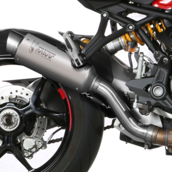 スリップオンマフラー 触媒あり GP PRO 18年-20年 ドゥカティ モンスター821 チタン