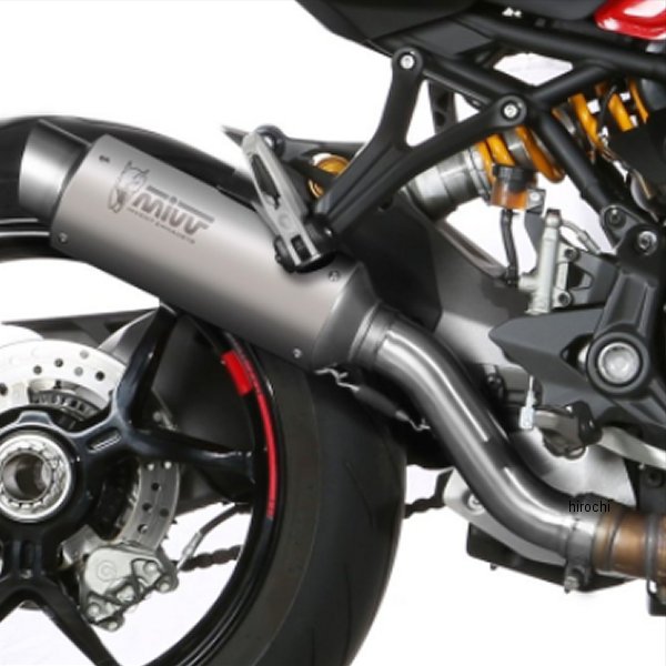 スリップオンマフラー 触媒あり GP PRO 17年-21年 ドゥカティ モンスター1200 チタン