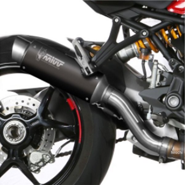 スリップオンマフラー 触媒あり GP PRO ブラック 18年-20年 ドゥカティ モンスター821 ステンレス