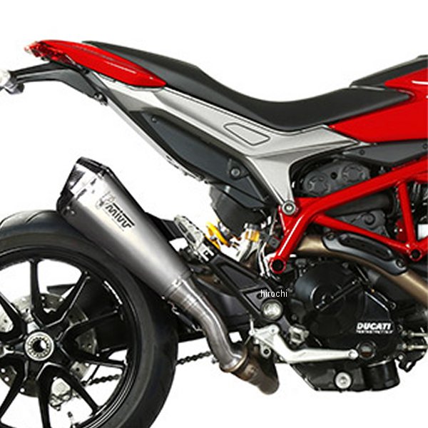 スリップオンマフラー触媒あり DELTA RACE 16年-18年 ドゥカティ ハイパーモタード939 ステンレス