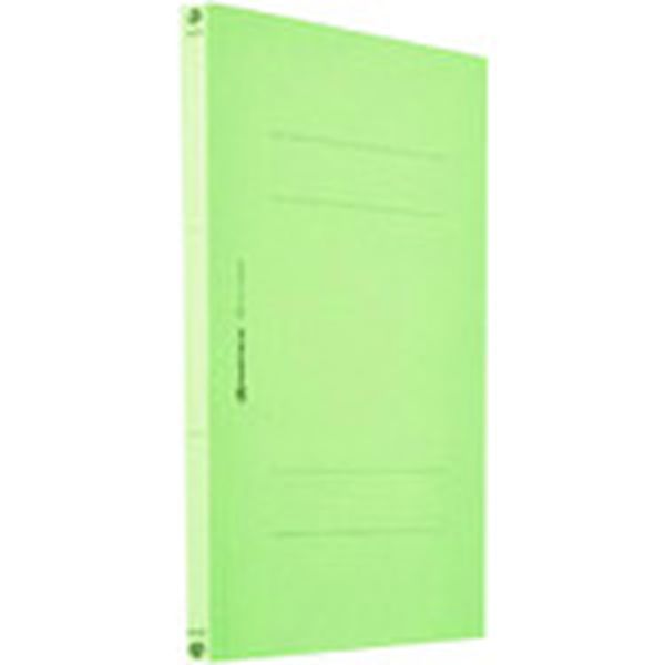 D017JGR  87916)フラットファイルA4S 緑10冊