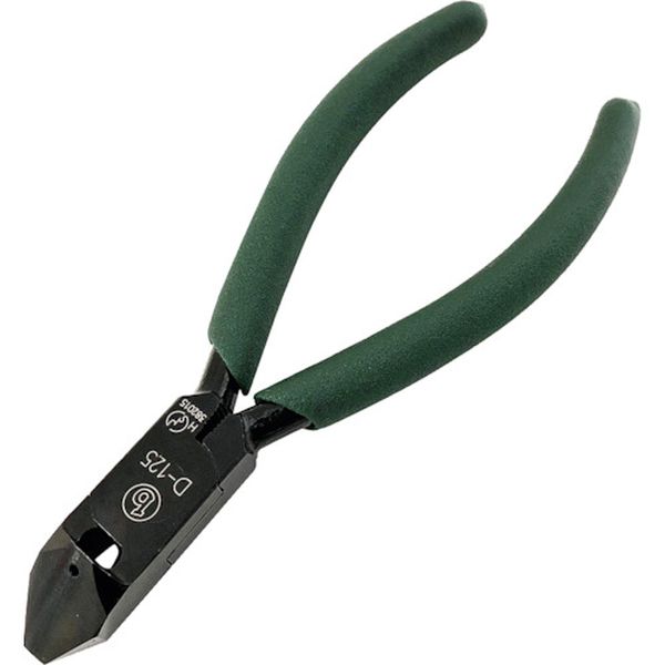 D125  マルビー カチオン電着塗装仕様 斜ニッパー(ビニールグリップ付)125mm