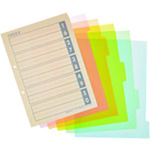 D142J10  864376PPインデックスA4S2穴5山6枚10組 D142J10