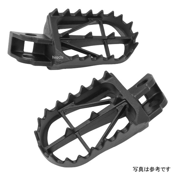 ワイドフットペグ 50ｍｍ クロモリ KX65、80、85、100