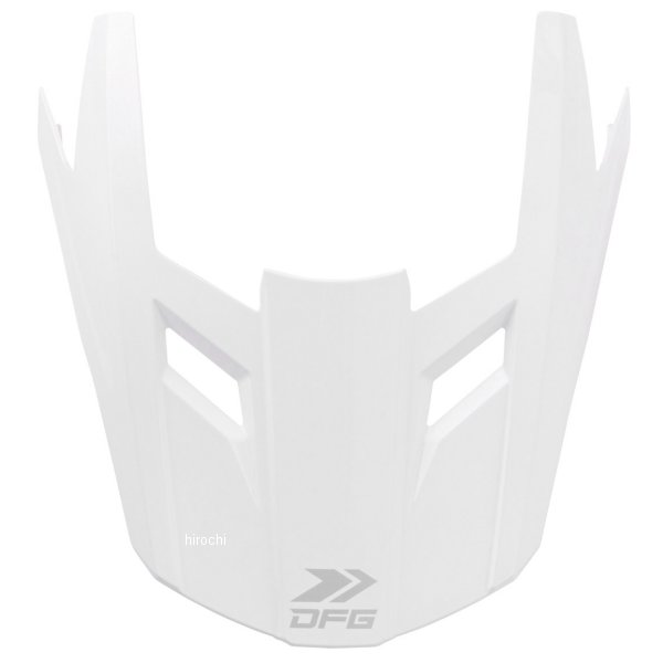 バイザー エースヘルメット用 白 L/XL/2XLサイズ