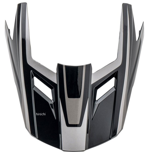 バイザー エースヘルメット用 黒/シルバー L/XL/2XLサイズ