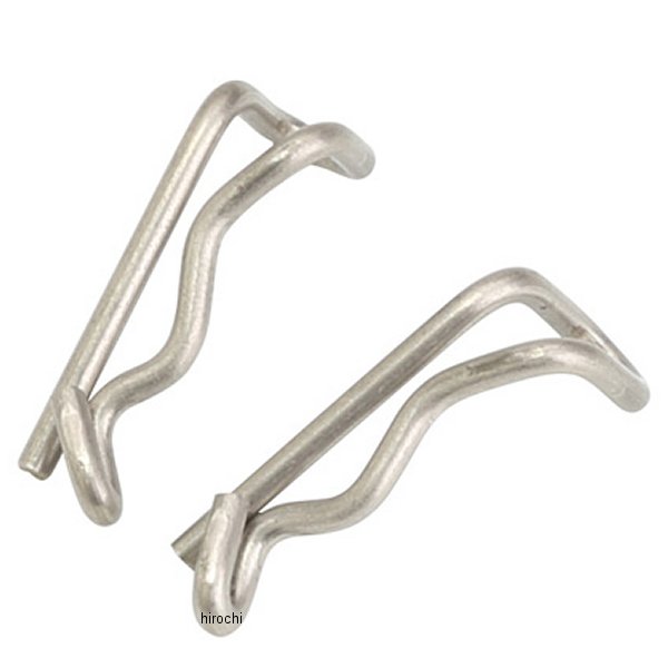 D58-33-099 ディーアールシー DRC ブレーキピン ステンレス 前後2本セット マグラ用クリップ リプレースメント