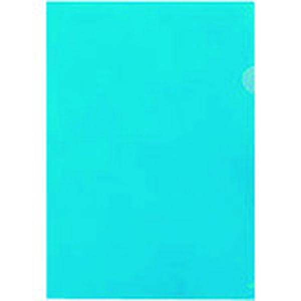 D610JBL  89713)Hカラーホルダー A4青10枚