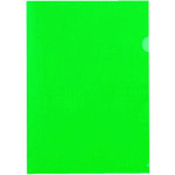 D611JGR  89727)カラーホルダー A4緑20枚