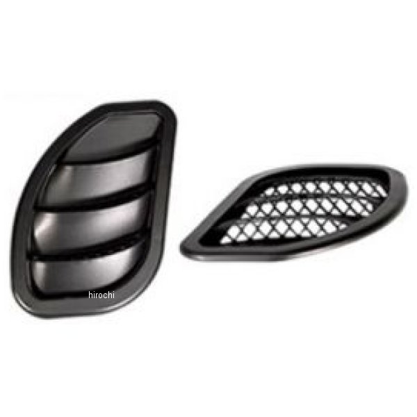 Daystar 07年-18年 Jeep ラングラー JK Hood Side Vent Kit Right and Left ブラック ペア