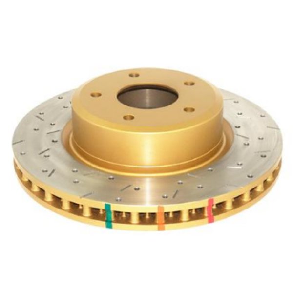 05 Pontiac GTO Front Slotted & Drilled 4000 Series Rotor