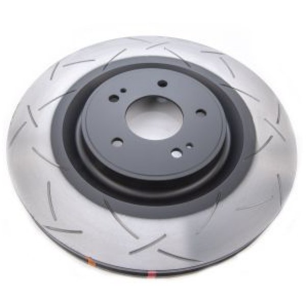 08-16 Mitsubishi Lancer Evolution (w/1-Piece Rotor) Front 4000 Series Plain Rotor