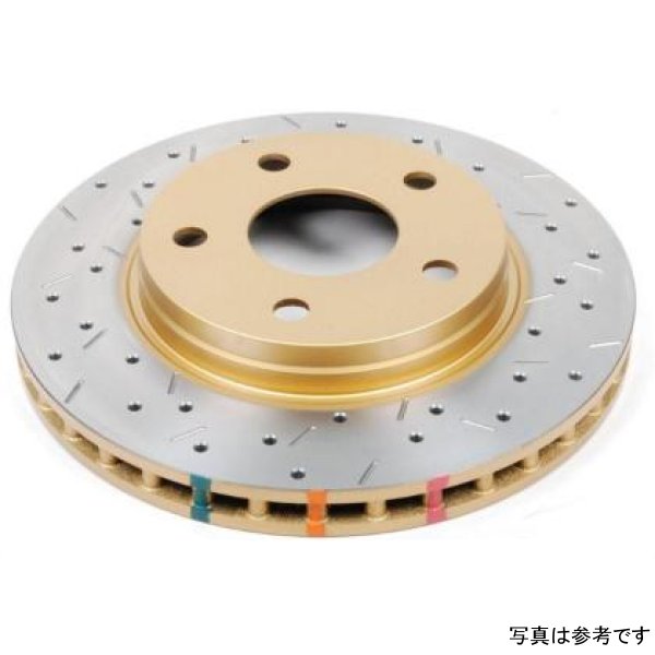 07-18 Jeep Wrangler Rear 4000 Series Drilled & Slotted Rotor