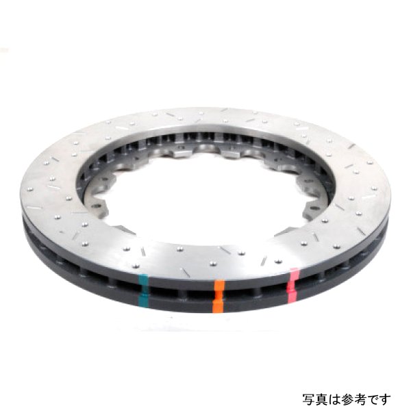 09-24 Nissan GTR Rear 5000 Series Drilled & Slotted Ring