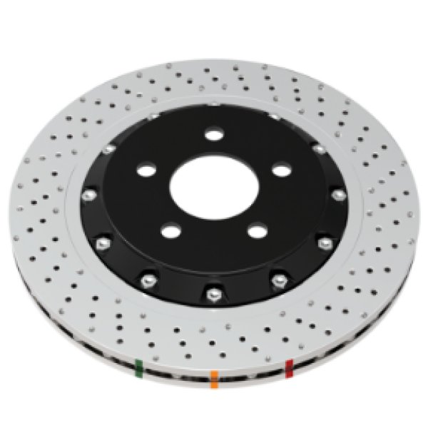 19+ Chevrolet Camaro ZL1 (w/ NAS Nuts) 5000 Series Cross Drilled & Dimpled KP Brake Rotor