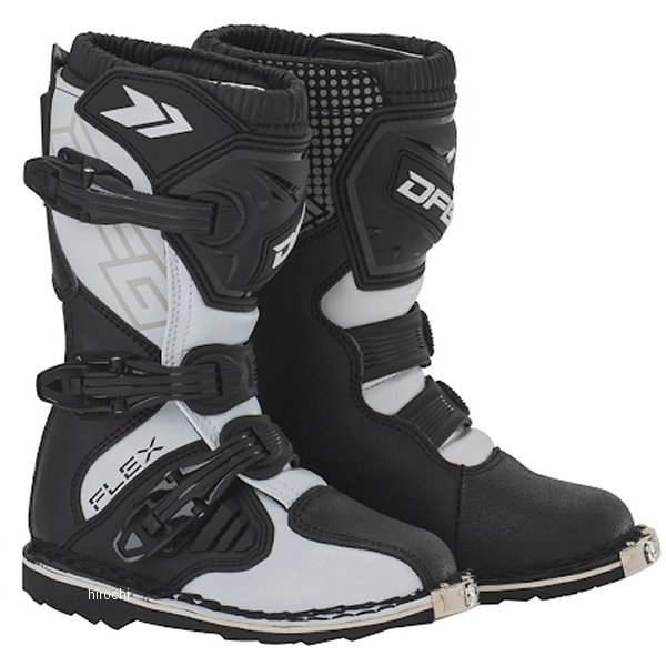 フレックス ブーツ キッズ 黒/白 21.0cm