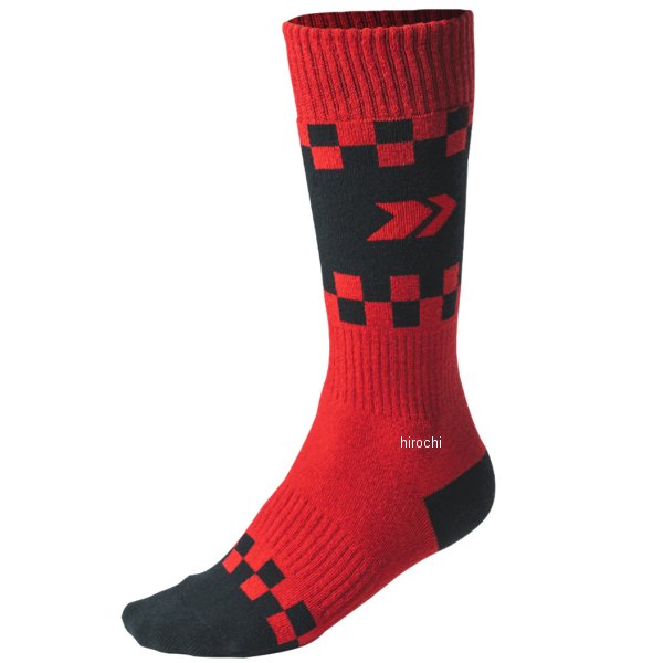 モトソックス ユース 赤 YLサイズ