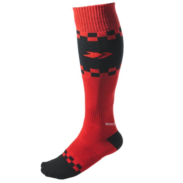 モトソックス 赤 L/XLサイズ