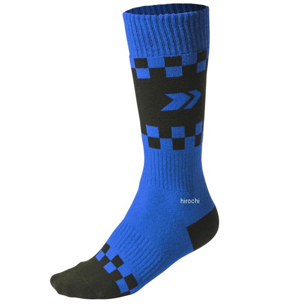 モトソックス ユース 青 YLサイズ