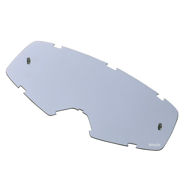 ゴーグルレンズ レース スピード REVOシルバーミラー