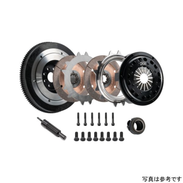 01-06 Mini Cooper/S R53 184mm Ceramic Twin Disc MR Clutch w/Flywheel (750 ft/lbs Torque)