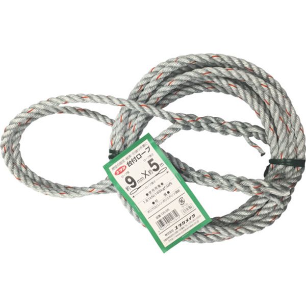 台付ロープ 9mm×5m