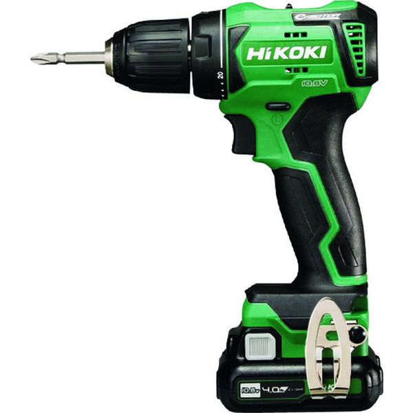 工機ホールディングス HiKOKI 10.8Vコードレスドライバドリル 4.0Ah