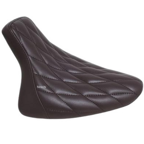 シングルシート ダイヤ ストレッチリアフェンダー&フラットフェンダー専用 ドラッグスター400 茶