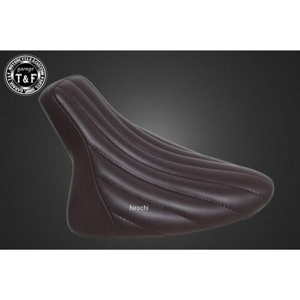 シングルシート バーチカル ストレッチリアフェンダー&フラットフェンダー専用 ドラッグスター400 茶