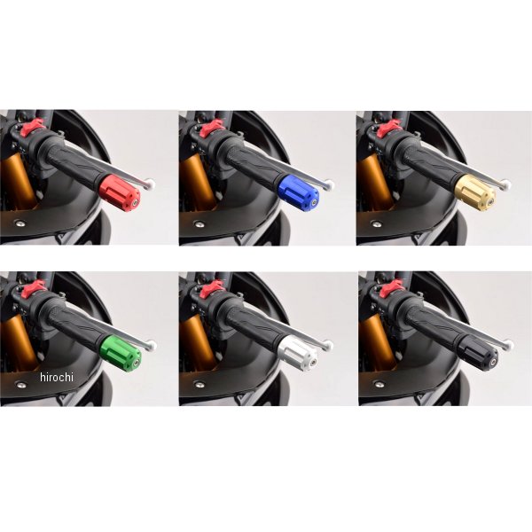 ヘビーウエイトバーエンド リボルバー M6 ヤマハ車