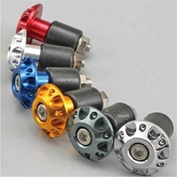 アルミビレットバーエンド ファインカット 2個セット