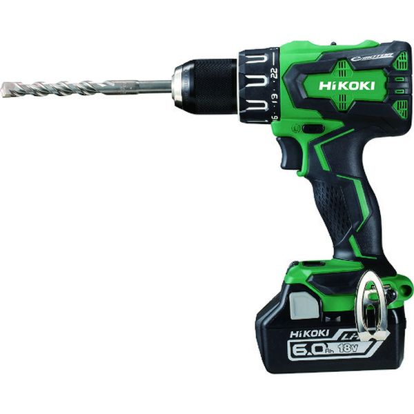 18V コードレス振動ドライバードリル 6.0Ah