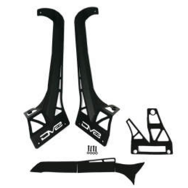 20-22 Jeep JL 392 & JT Mojave A-Pillar Light Bar Mount