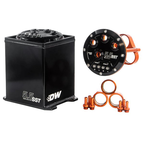 5.5L Modular Surge Tank (1-3 DW200/300/400 Fuel Pumps) (Pumps Not Included)