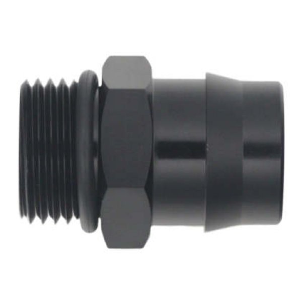 8AN ORB to Can-Am Maverick X3 OE Quick Connect Adapter - Anodized Matte Black